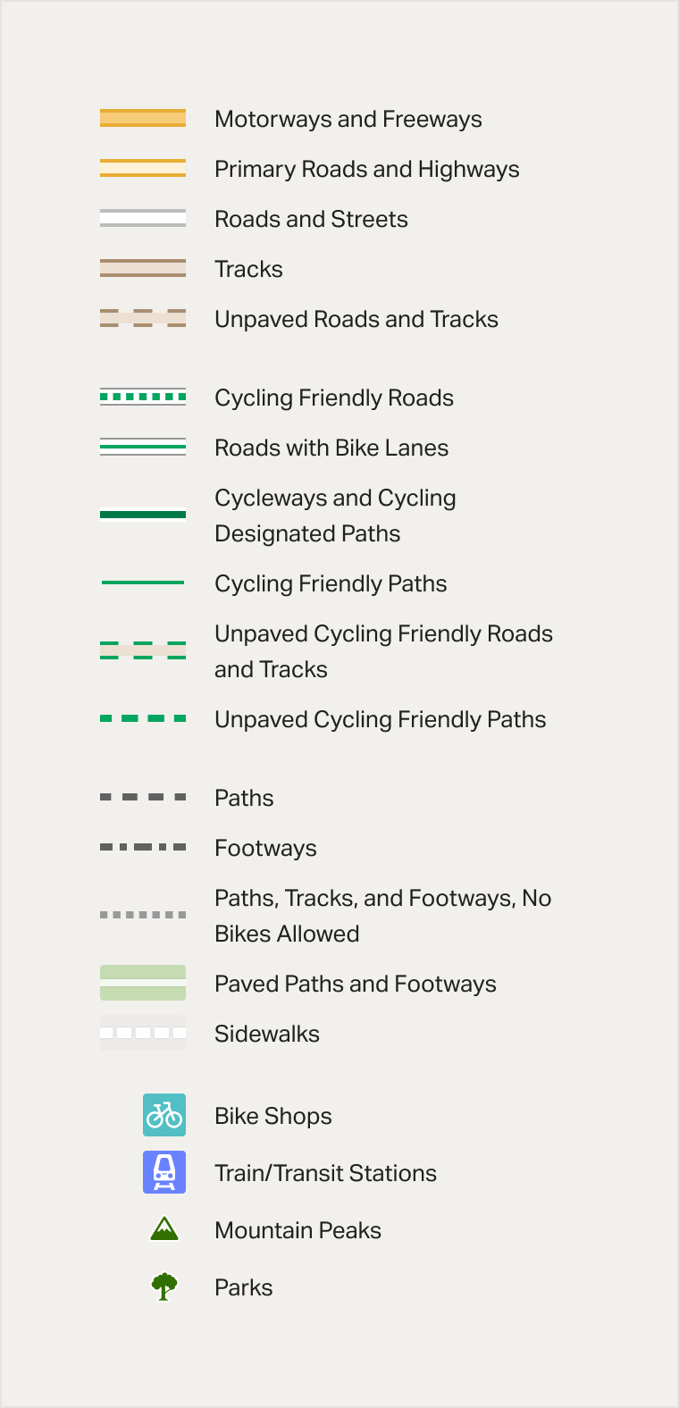 Map Types Ride with GPS Help Center